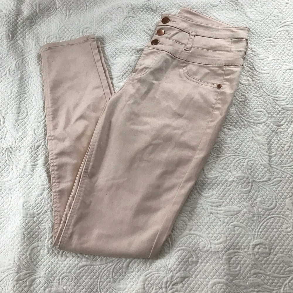 High-Rise Super Skinny Pants